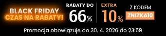 Rabaty do 66 % + extra rabat 10 %
