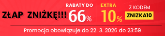 Rabaty do 66 % + extra rabat 10 %