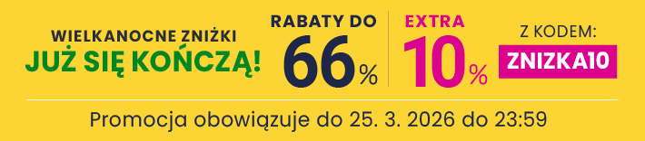Rabaty do 66 % + extra rabat 10 %