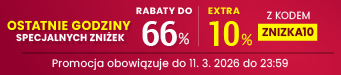 Rabaty do 66 % + extra rabat 10 %