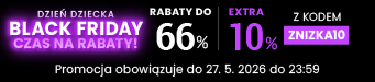 Rabaty do 66 % + extra rabat 10 %