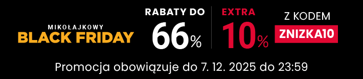 Rabaty do 66 % + extra rabat 10 %
