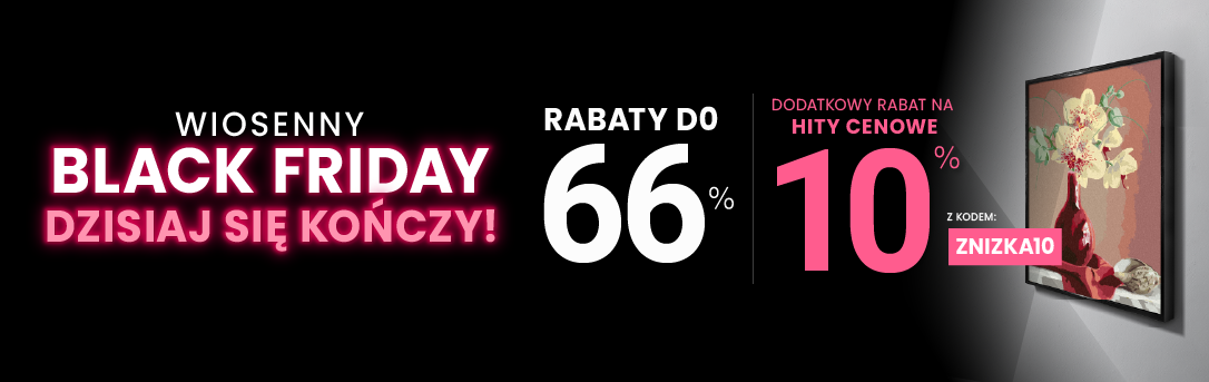 Rabaty do 66 % + extra rabat 10 %