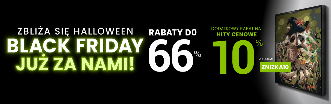 Rabaty do 66 % + extra rabat 10 %
