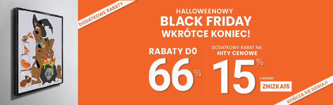 Rabaty do 66 % + extra rabat 15 %