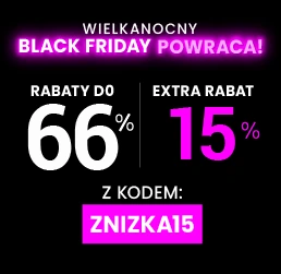Rabaty do 66 % + extra rabat 15 %