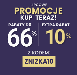 Rabaty do 66 % + extra rabat 10 %