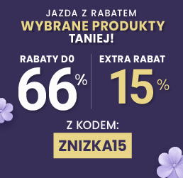 Rabaty do 66 % + extra rabat 15 %