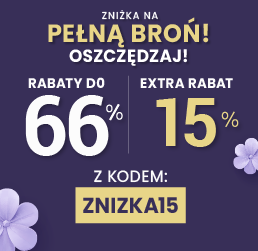 Rabaty do 66 % + extra rabat 15 %