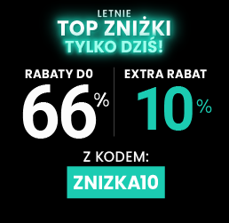 Rabaty do 66 % + extra rabat 10 %