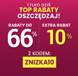 Rabaty do 66 % + extra rabat 10 %