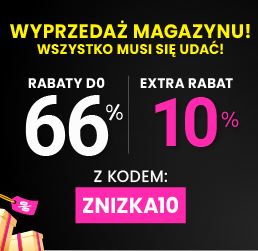 Rabaty do 66 % + extra rabat 10 %