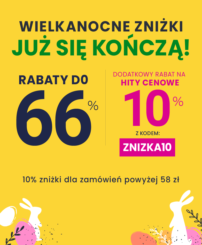 Rabaty do 66 % + extra rabat 10 %