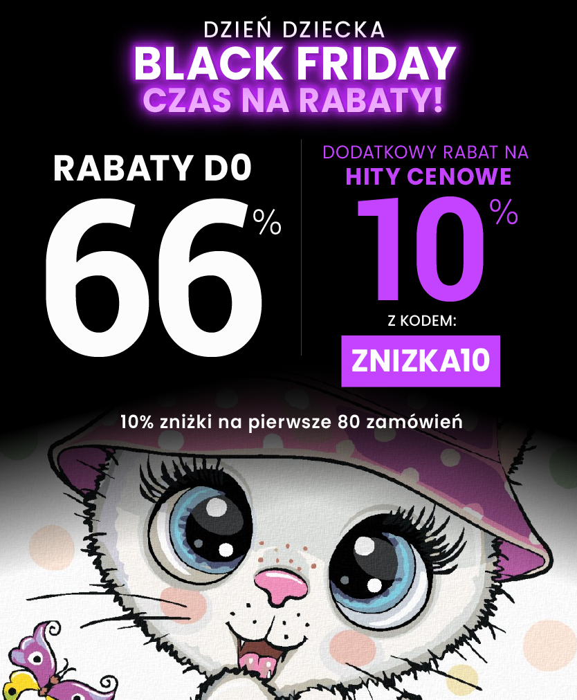Rabaty do 66 % + extra rabat 10%