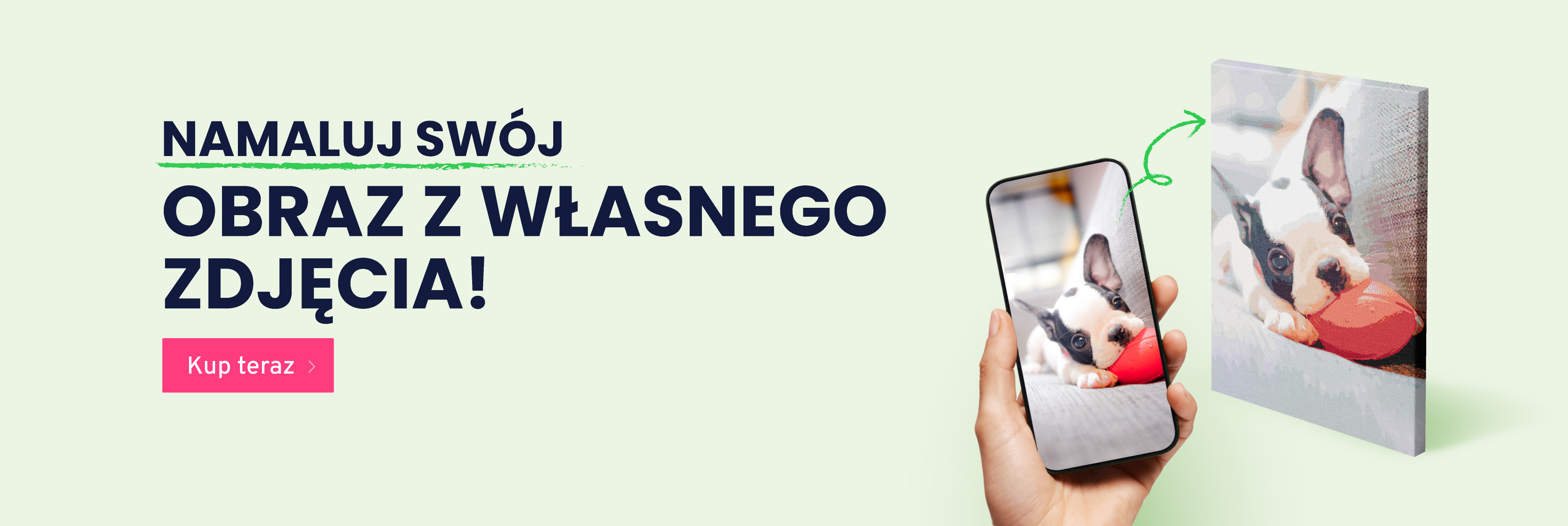 Obraz z własnego zdjęcia