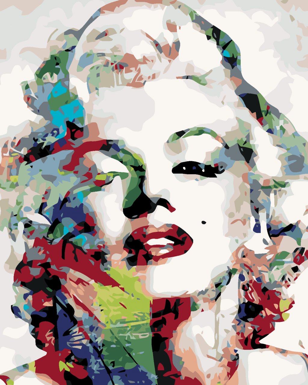 Malowanie po numerach - Marilyn Monroe