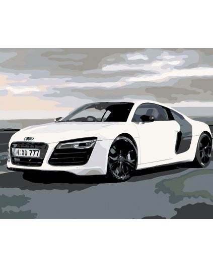 Malowanie po numerach - Audi