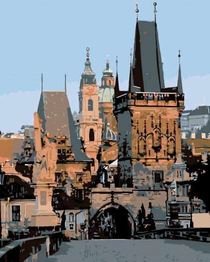 Malowanie po numerach - Praga