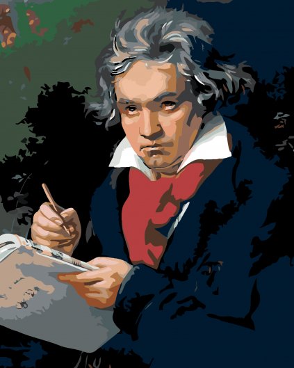 Malowanie po numerach - Ludwig van Beethoven