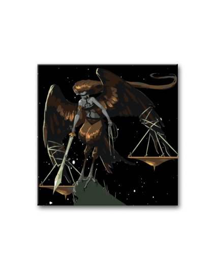 Malowanie po numerach – Znak zodiaku – Waga