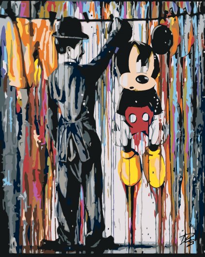 Malowanie po numerach - Mickey Mouse