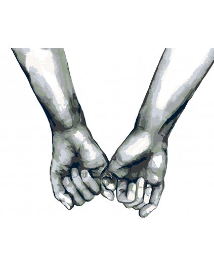 Malowanie po numerach - Na zawsze razem