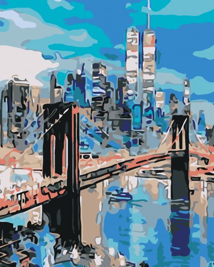 Malowanie po numerach - Brooklyn Bridge