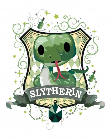 Malowanie po numerach - SLYTHERIN (HARRY POTTER)