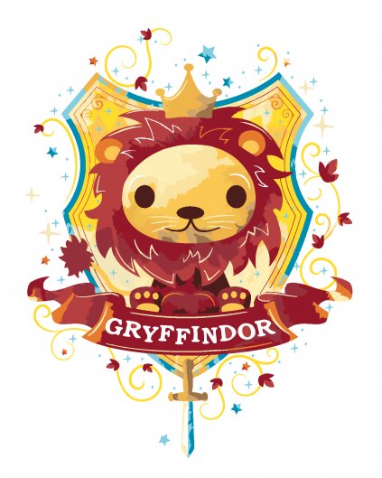 Malowanie po numerach - GRYFFINDOR (HARRY POTTER)