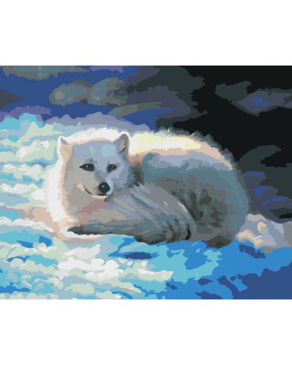 Malowanie po numerach - ARTYSTYCZNY LIS (D. RUSTY RUST)