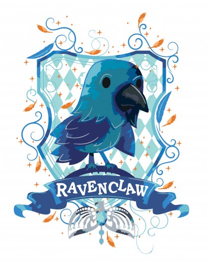 Malowanie po numerach - RAVENCLAW (HARRY POTTER)