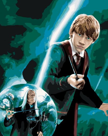 Malowanie po numerach - HARRY POTTER I ZAKON FENIKSA PLAKAT - RON