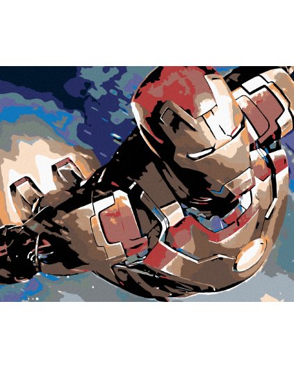 Haft diamentowy - Iron Man