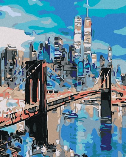 Haft diamentowy - Brooklyn Bridge