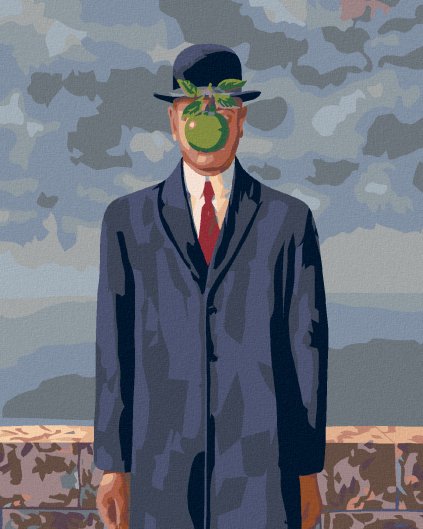 Haft diamentowy - SYN CZŁOWIECZY (RENÉ MAGRITTE)