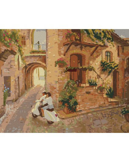 Haft diamentowy - PRZEJAŻDŻKA PO WŁOSZECH