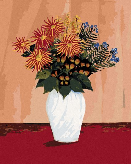 Haft diamentowy - BUKIET KWIATÓW (HENRI ROUSSEAU)
