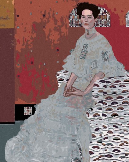 Haft diamentowy - PORTRET FRITZY RIEDLER (G. KLIMT)