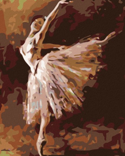 Haft diamentowy - Baletnica w tańcu