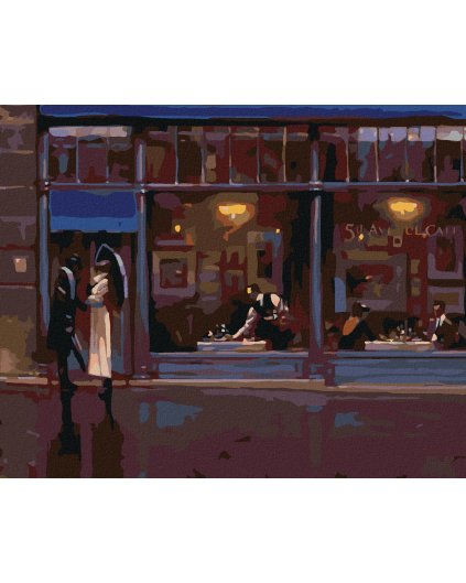 Haft diamentowy - Pożegnanie przed restauracją