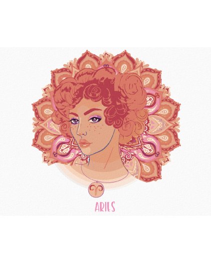 Haft diamentowy - KOBIETA BARAN