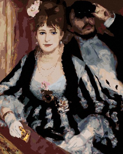 Haft diamentowy - LOŻA TEATRALNA (PIERRE-AUGUSTE RENOIR)