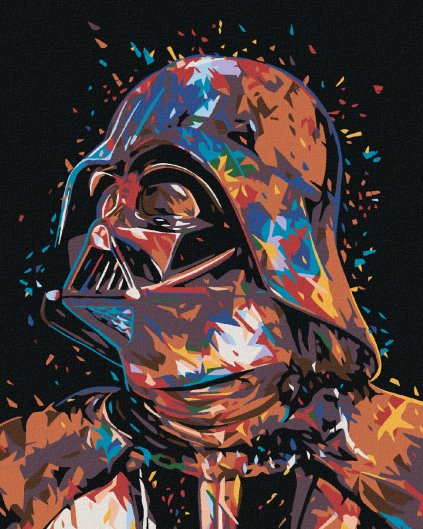 Haft diamentowy - ABSTRAKCYJNY DARTH VADER