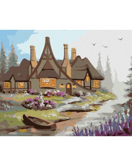 Haft diamentowy - DOM NAD RZEKĄ (D. RUSTY RUST)