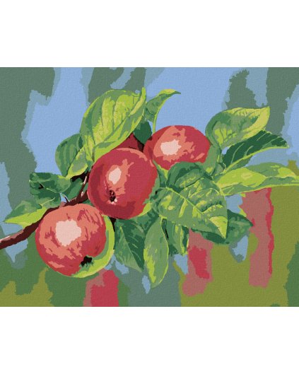 Haft diamentowy - JABŁOŃ