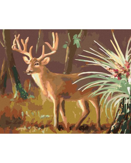 Haft diamentowy - JELEŃ (D. RUSTY RUST)