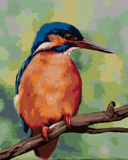 Haft diamentowy - ZIMORODEK (MYROSLAVA VOLOSCHUK)