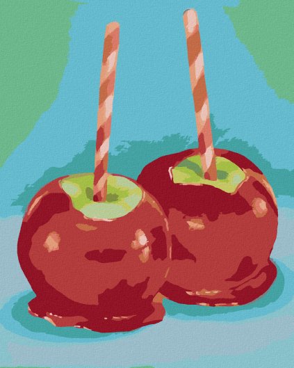 Haft diamentowy - JABŁKOWE LIZAKI (MYROSLAVA VOLOSCHUK)