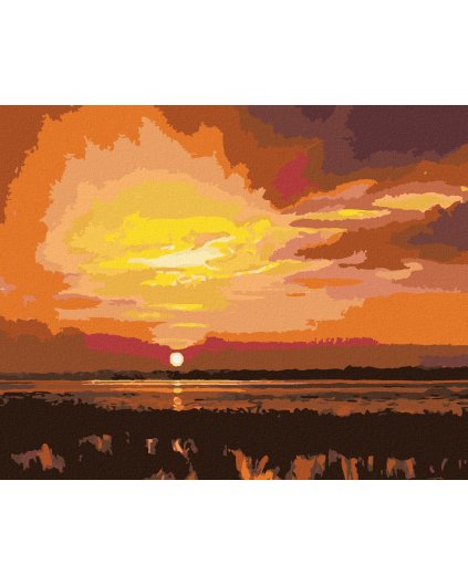 Haft diamentowy - ZACHÓD SŁOŃCA 2 (D. RUSTY RUST)