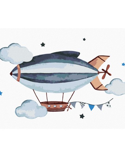 Haft diamentowy - AIRSHIP